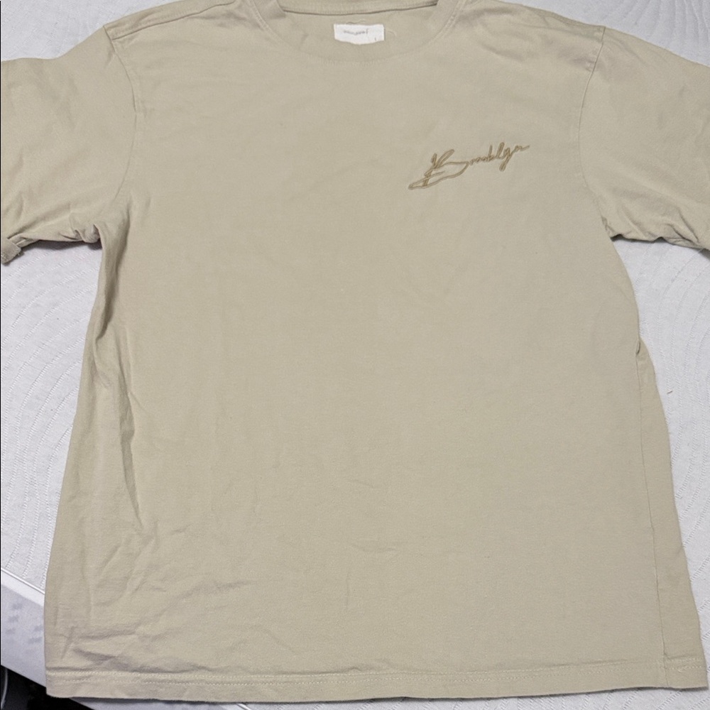 Men's large Beige T-Shirt